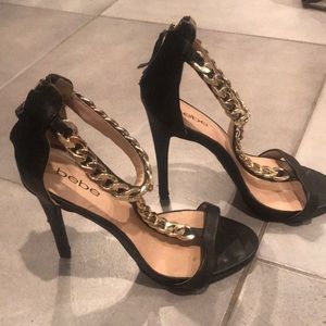 Bebe high heel sandles